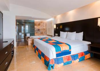 Junior Suite with 2 Queen Size Beds and Kitchenette Azul Ixtapa All Inclusive Beach Resort Convention Center Hotel Ixtapa Zihuatanejo Junior Suite with 2 Queen Size Beds and Kitchenette Azul Ixtapa All Inclusive Beach Resort Convention Center Hotel Ixtapa Zihuatanejo